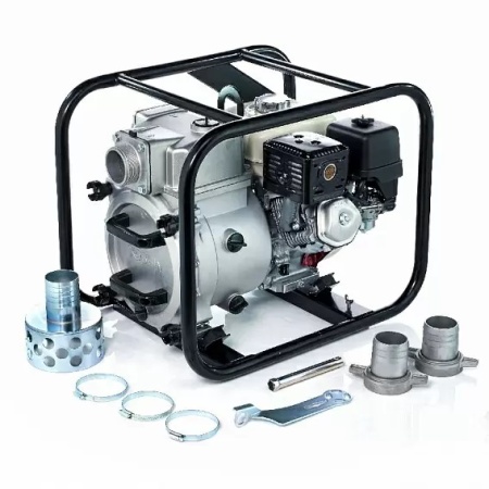 Бензиновая мотопомпа для сильнозагрязненной воды Koshin KTH-80S