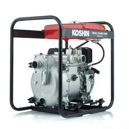 Дизельная мотопомпа для сильнозагрязненной воды Koshin KTY-50D